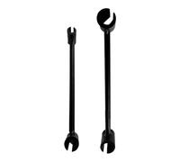 Ioensy 2x Herramientas de Ajuste de Bisagras de Puerta, Doblador de Bisagras, Llave de Ajuste de Bisagras, Llave de Ajuste para Bisagras de Bandera de 8-25 M