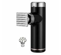 Ioensy Afilador Eléctrico Mazo Utensilio para Cocina con Batería USB y Cabezal Multipin de Acero Inoxidable para Reducir de Preparación Adecuado para, Negro, Negro 跨境新品加大49钉（经典黑色）