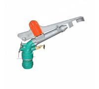 Ioensy Aspersor de Riego Giratorio 360 Grados Aspersor Rociador de Jardín Ajuste de Alcance Cuerpo de Aleación Reforzado Resistente a Alta Presión Apto para, Cobre 2.5inch 50