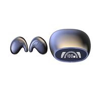 Ioensy Auriculares Inalámbricos Auriculares Deportivos V5.1 Tipo C Baja latencia Mini Auriculares de Sueño Invisibles Auriculares para Juegos, Conducción Física, Negro