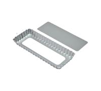 Ioensy Bandeja para Hornear de Aleación de Aluminio, Bandeja para, Bandeja para Hornear Pizza, Bandeja para Horno de Panadería Casera, fondo flexible, tal como se describe