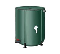 Ioensy Barril de Lluvia Plegable, Tanque de Almacenamiento de Agua Portátil para Acampar Al Aire Libre, Jardín, 250 L, 100l