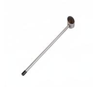 Ioensy Cuchara para Algodón de Azúcar de Acero Inoxidable con Mango Ergonómico Herramienta Medidora Fácil de Limpiar y Compatible con Máquinas Adecuada para, Gran Calibre