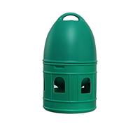 Ioensy Dispensador Automático de Agua Colgante para Jaula de Palomas, Accesorios para Loros Y Canarios, 10 L, Verde