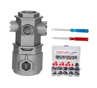 Ioensy Juego de Herramientas de Llave para Grifo debajo Del Fregadero. Llave Fácil de Usar para Reparaciones. Herramienta Manual Portátil con Juntas