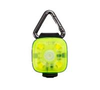 Ioensy Light Pendant Luz de para Perros Colgante Accesorio Plástico con Cubierta Esmerilada 4 LED y Recarga USB Montaje Sencillo en Correa Adecuado para, Amarillo