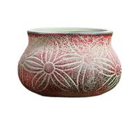 Ioensy Maceta de Interior para Plantas, Maceta Decorativa Estilo Boho para El Hogar, Maceta Rústica Artesanal para Dormitorio, Jardín, Escritorio, Patio.