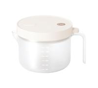Ioensy Máquina de Espuma de Almacenamiento de Perros Eléctrico, Carro de Champú, Mezcladora de 1200 Ml de Espuma Espuma de Champú para Gatos para Perros
