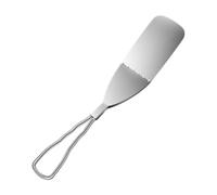 Ioensy Mini de 11,61 Pulgadas con Mango Ergonómico Y Fácil Agarre, de Acero Inoxidable, para, Pan, Hamburguesas Y Huevos.