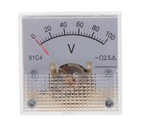 Ioensy Panel de Medición de Voltaje con Voltímetro Analógico, 8