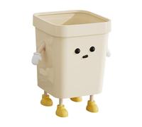 Ioensy Papelera Creativa para Almacenamiento de Residuos con Diseño Moderno Abierto Cubo Original Y Resistente Adecuada para Oficina Hogar Dormitorio Baño de, Grande de pie, Individual