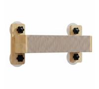 Ioensy Poste Rascador para Gatos Hamaca de Ventana Rascador Ventosa Percha Colgante Madera Resistente Papel Compacto y, Marrón Claro, Poste Rascador con Ventosa, Modelo Largo