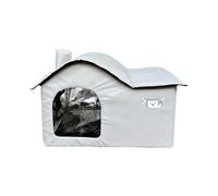 Ioensy Refugio para, Casa para Exteriores, Artículos Multiusos para Mascotas, Cueva para Gatos, Caseta para Parque, Hámster, XL
