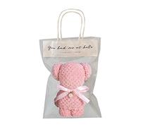 Ioensy Servilletas con Diseño único de Animales para Bodas, Bolsos Normales Rosa