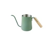 Ioensy Tetera de Goteo Portátil Pequeña con para Preparar Mano, Ideal para Picnics Y El Hogar, Verde, Individual