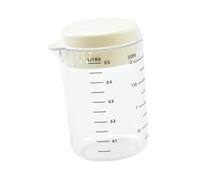 Ioensy Vaso Medidor con Escala, Utensilios de Cocina, Recipiente Medidor de 500 Ml con Tapa, Jarra de Agua, Recipiente para Líquidos Y Zumos.