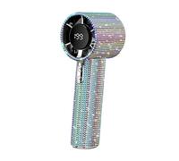 Ioensy Ventilador Portátil Full Diamond Mini Ventilador Personal Multiusos Elegante Pantalla Digital para Viajes, Exteriores, Interiores Y Hogares, de colores, Individual