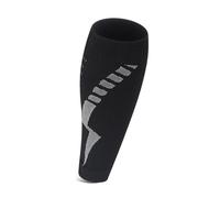 IOEUIWP 2PC pantorrilla mangas de compresión manga pierna calcetines sin pies soporte for correr fútbol para Deporte, Running(Black M)