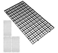 IOEUIWP 4 Placas de Aislamiento for pecera, Divisor Acuario, Filtro Inferior, diseño Rejilla, fácil instalación, plástico para filtración casera