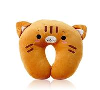 IOEUIWP 9 Colors Soft Car Travel Pillows U-Shaped Plush Sleep Neck Protection Pillow Office Cushion Cute Lovely For Children/Adults(Color5)