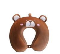 IOEUIWP Animal Memory Rabbit Lion Cotton U-Shaped Travel Pillow Car Neck Noon Rest Plane Relax The(Color8)