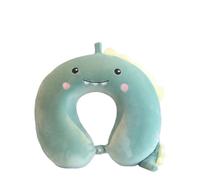 IOEUIWP Animal Memory Rabbit Lion Cotton U-Shaped Travel Pillow Car Neck Noon Rest Plane Relax The(Color1)