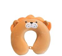 IOEUIWP Animal Memory Rabbit Lion Cotton U-Shaped Travel Pillow Car Neck Noon Rest Plane Relax The(Color2)