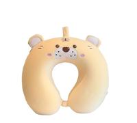 IOEUIWP Animal Memory Rabbit Lion Cotton U-Shaped Travel Pillow Car Neck Noon Rest Plane Relax The(Color9)