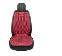 IOEUIWP Breathable & Comfort CoolFeel Fabric Car Seat Cushions with Sphere Design - All-Season Universal Fit For Most Vehicles(Red_Polyester)
