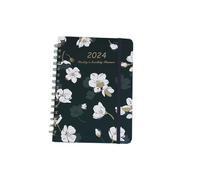 IOEUIWP Calendario diario Planificador Cuaderno Semanal Mensual Oficina Agenda Organizador Gestión del tiempo Para escribir y tomar notas(BZ1)