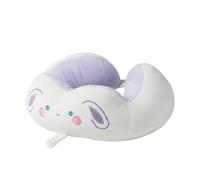 IOEUIWP Car Mounted Camel Hump U-Shaped Cartoon Embroidered Neck Pillow Portable Airplane For Office Nap and Travel(Color3)