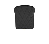 IOEUIWP Car Seat Cover PU Leather Cushion Chair Pad Mat Accessories(Black 1pc)