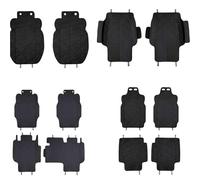IOEUIWP Car Seat Cushion Suitable For All Seasons Automobiles Parts Accesorios para Auto Tools(Seven Black Seats)