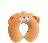 IOEUIWP Cartoon Animal U-Shaped Neck Pillow, Super Soft, Slow Rebound, Airplane, Travel, Car, Nap, Office, Student, Lunch Sleeping(Color 1)