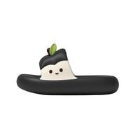 IOEUIWP Couple Slippers Man House Shoes Apple Summer Sandals Slides Para interior y exterior(Black,38-39)