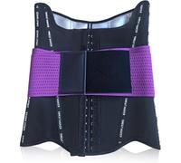 IOEUIWP Faja de Entrenamiento Ajustable for Reducir la pérdida Peso for Mujer, Cinta mágica, Entrenador Cintura posparto, cinturón Moldeador Corporal(Purple,S)