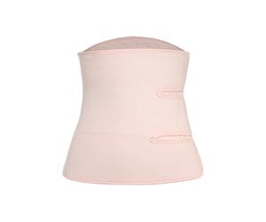 IOEUIWP Faja for cesárea for Mujer, Banda for el Vientre, Soporte de Espalda elástico Alto, Fajas recuperación Abdominal, aplanamiento Transpirable(Pink,L)