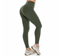 IOEUIWP Leggings de Entrenamiento for Mujer, sensación Desnuda, Pantalones Yoga atléticos Cintura Alta, elásticos Ajustados Sexis, Levantamiento Caderas para Yoga Fitness(V012-04,US-Medium)