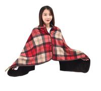 IOEUIWP Manta a Cuadros mullida for sofá, Manta de Invierno for Llevar en la Rodilla, Chal for Cama for Adultos, cálida, Bonita, Felpa, Peluda y cómoda para Mujeres y Hombres(8,100x140cm)