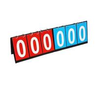 IOEUIWP Marcador Digital portátil de sobremesa 2/4/6 Pulgadas, for Baloncesto, fútbol, bádminton, Voleibol, Entrenadores, competición Deportiva para Eventos Deportivos o de Entretenimiento(6 Digit)