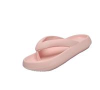 IOEUIWP Sandalias Ligeras De Color Sólido for Mujer: Chanclas Informales for Parejas for Interiores/Exteriores, Calzado Cómodo Playa Sin Cordones Para interior y exterior(Pink,46-47)