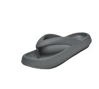 IOEUIWP Sandalias Ligeras De Color Sólido for Mujer: Chanclas Informales for Parejas for Interiores/Exteriores, Calzado Cómodo Playa Sin Cordones Para interior y exterior(GRAY,36-37)