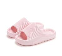 IOEUIWP Soft EVA Slippers For Women Flat Sole Women's Sandals Outdoor Casual Non-slip Beach Shoes Home Cozy Para interior y exterior(Pink,44-45)
