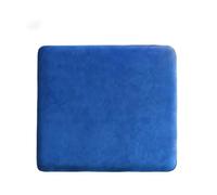 IOEUIWP Suede Car Seat Cushion Ventilation Four Seasons Universal Light Office Height Increase Rear(Blue_Suede)