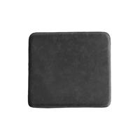 IOEUIWP Suede Car Seat Cushion Ventilation Four Seasons Universal Light Office Height Increase Rear(Black_Suede)
