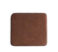 IOEUIWP Suede Car Seat Cushion Ventilation Four Seasons Universal Light Office Height Increase Rear(Coffee_Suede)