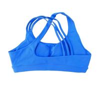 IOEUIWP Sujetador Deportivo con Espalda Cruzada for Mujer, Top Ajustado de Alta Resistencia, Ropa Interior Integral for Gimnasio y Yoga Almohadilla for el Pecho(Electric Blue,M)