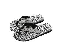 IOEUIWP Summer Men Flip Flops Bathroom Slippers Casual EVA Shoes Beach Sandals Para interior y exterior(Black,43)