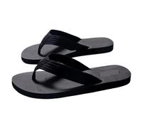 IOEUIWP Zapatillas de hombre Tendencia verano Chanclas ligeras Hombre Minimalista Vacaciones Ocio Playa Para interior y exterior(Black,41-42)