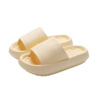IOEUIWP Zapatillas de nube con plataforma gruesa for mujer, suela suave EVA, chanclas playa verano, antideslizantes Para interior y exterior(Color6,40-41)